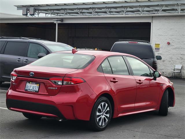 used 2021 Toyota Corolla Hybrid car, priced at $23,000