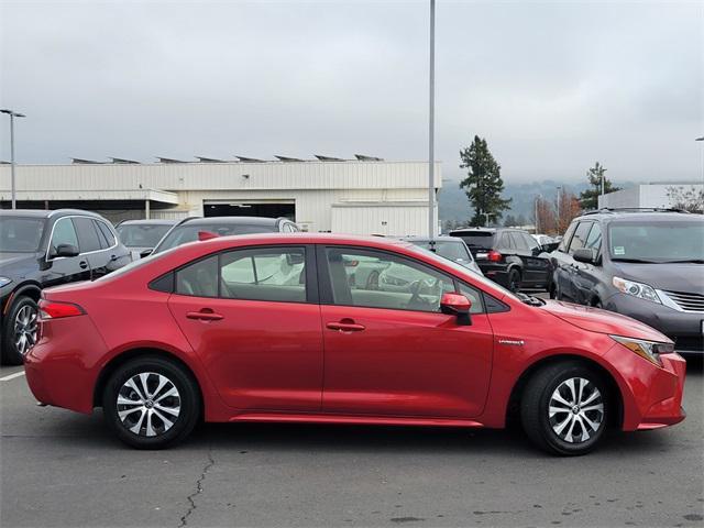 used 2021 Toyota Corolla Hybrid car, priced at $23,000