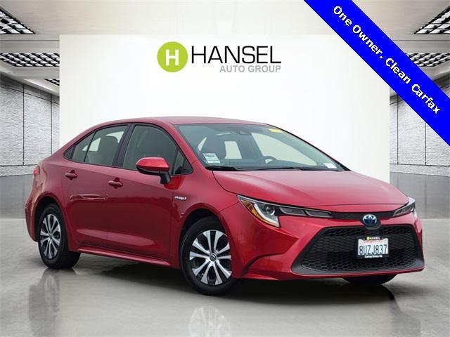 used 2021 Toyota Corolla Hybrid car, priced at $23,000