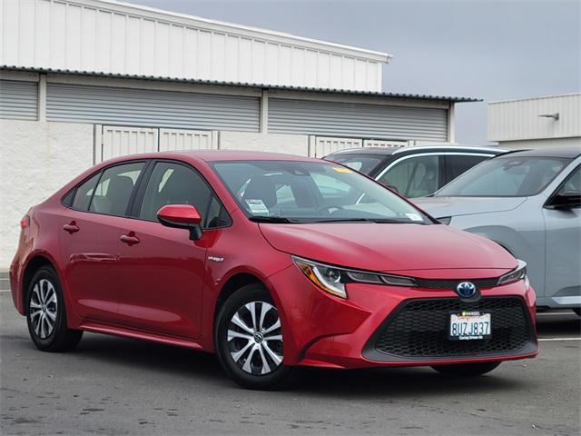 used 2021 Toyota Corolla Hybrid car, priced at $23,000