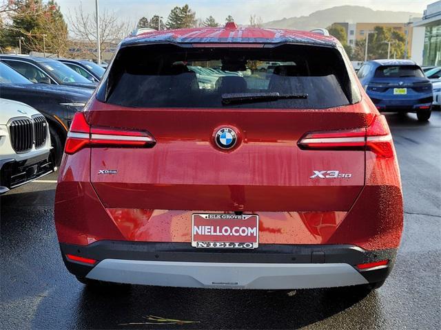 new 2025 BMW X3 car, priced at $55,610