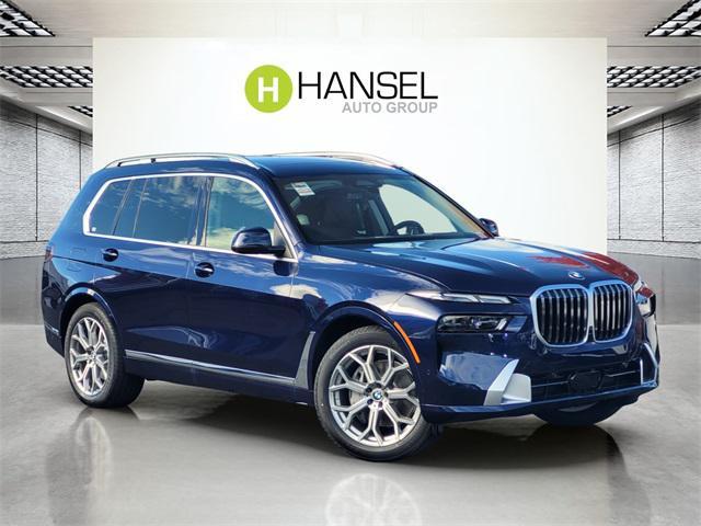 new 2025 BMW X7 car, priced at $90,535