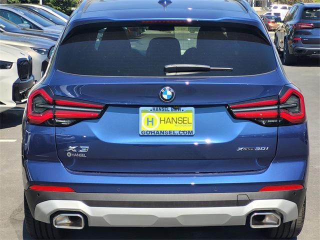 new 2024 BMW X3 car, priced at $55,595