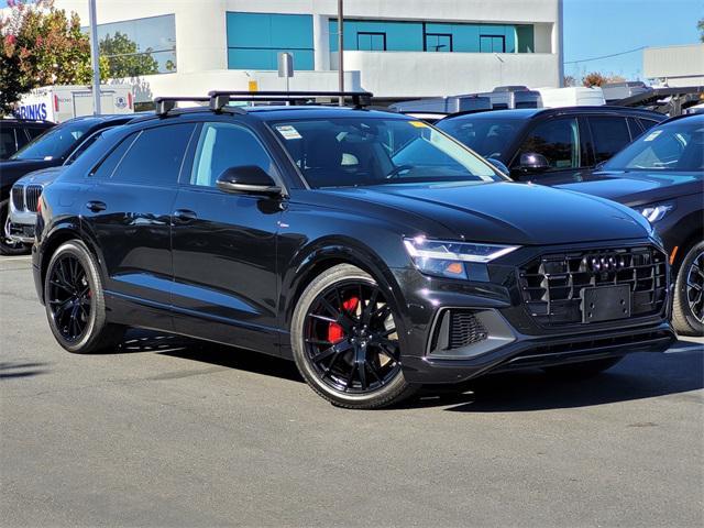 used 2022 Audi Q8 car, priced at $49,750