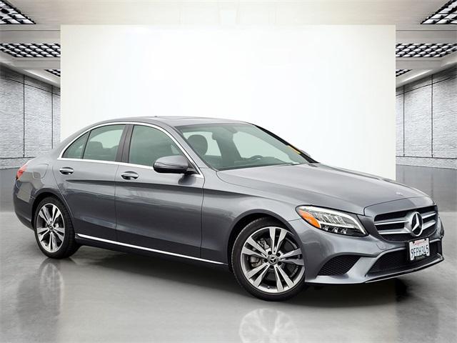 used 2019 Mercedes-Benz C-Class car, priced at $21,750