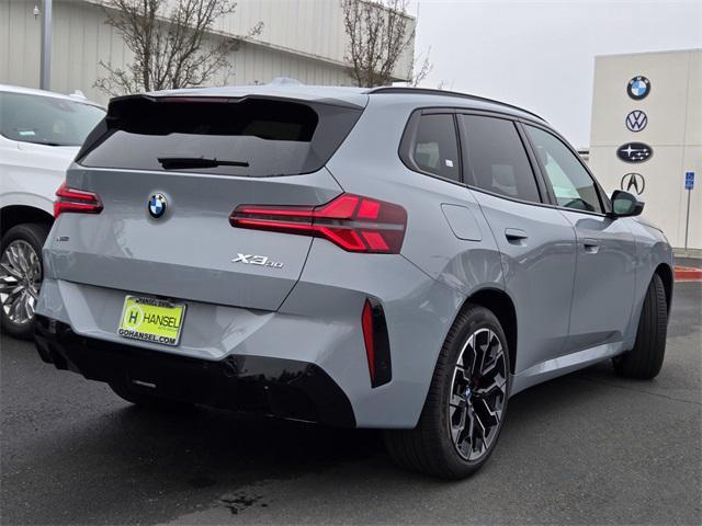 new 2025 BMW X3 car, priced at $57,800