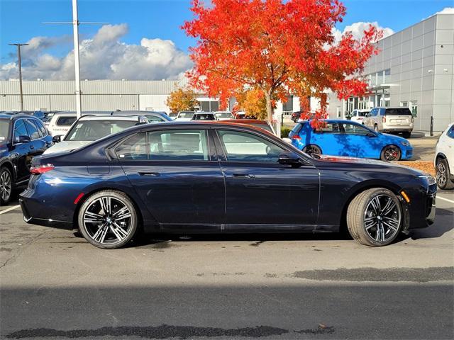 new 2025 BMW 740 car, priced at $102,900