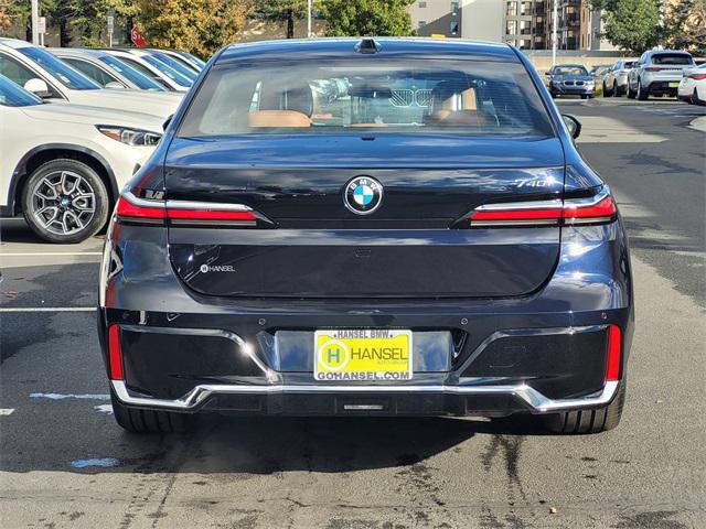 new 2025 BMW 740 car, priced at $102,900