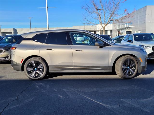 new 2025 BMW iX car, priced at $98,030