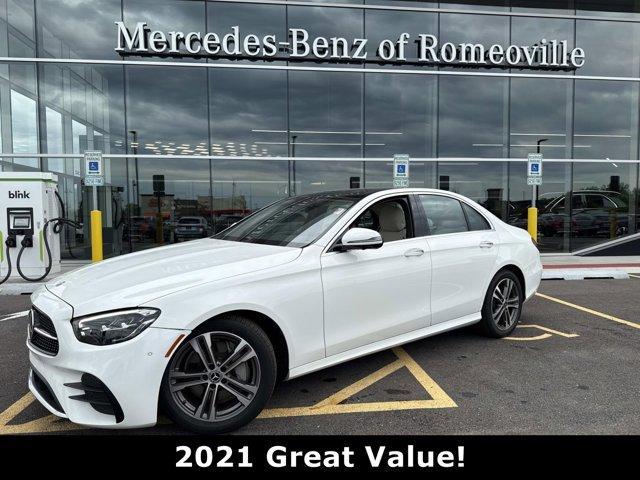 used 2021 Mercedes-Benz E-Class car, priced at $32,990