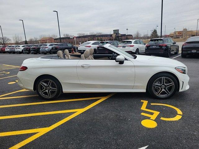 used 2021 Mercedes-Benz C-Class car, priced at $38,990