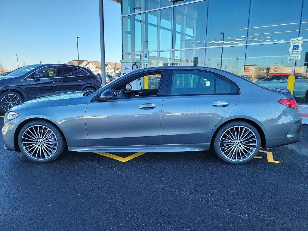 new 2025 Mercedes-Benz C-Class car, priced at $60,695