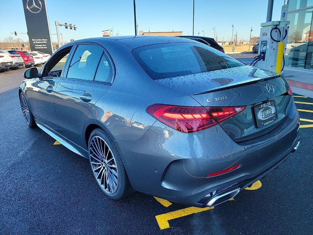 new 2025 Mercedes-Benz C-Class car, priced at $60,695