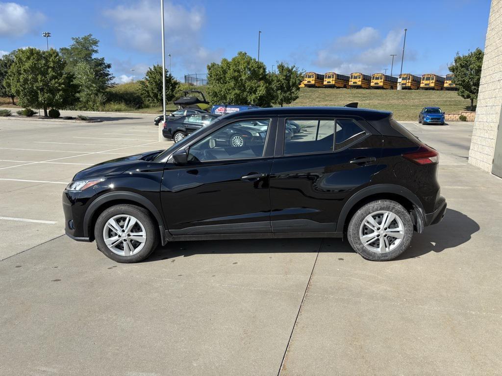 used 2025 Nissan Kicks car, priced at $19,998