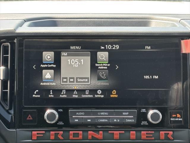 new 2025 Nissan Frontier car, priced at $44,335