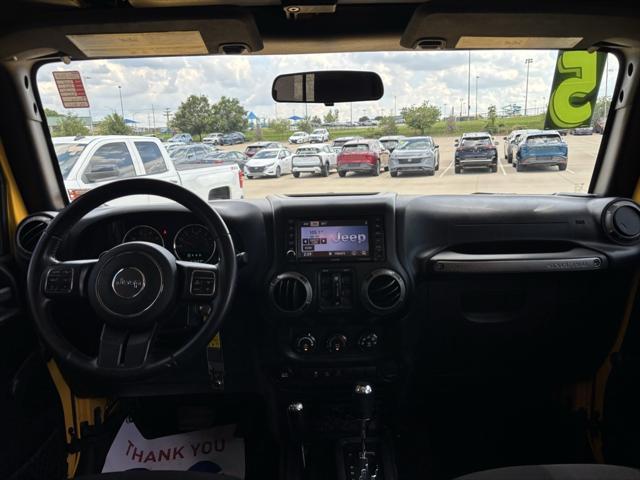 used 2015 Jeep Wrangler Unlimited car, priced at $17,038