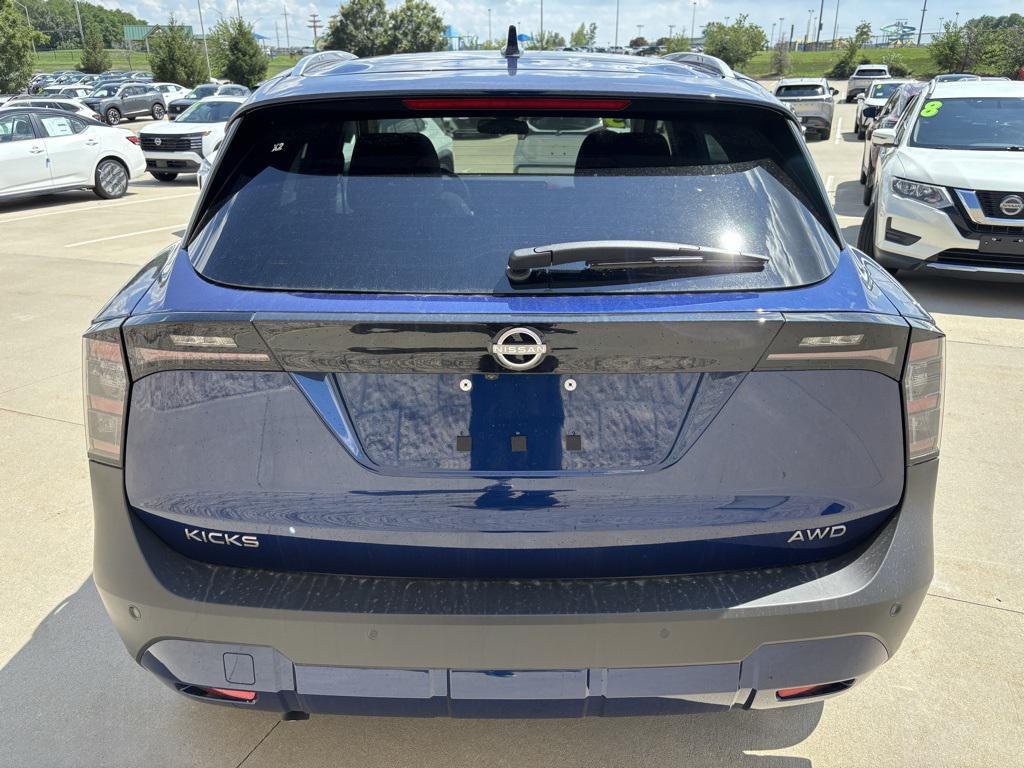 new 2025 Nissan Kicks car, priced at $25,945