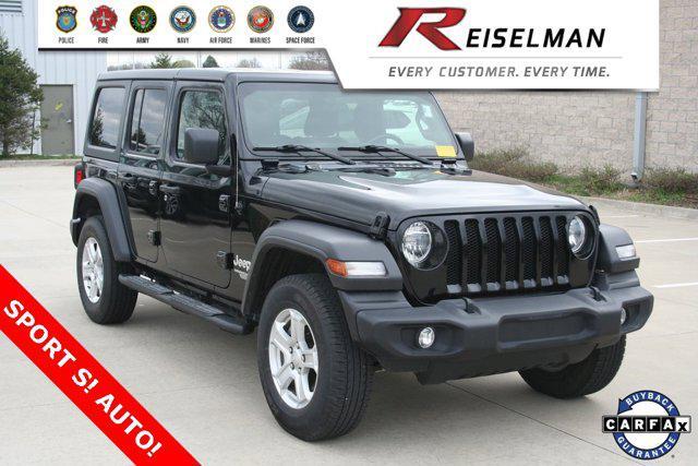 used 2021 Jeep Wrangler Unlimited car, priced at $30,560