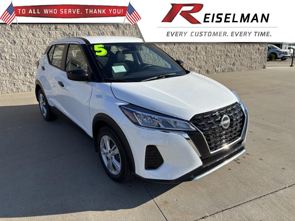 used 2025 Nissan Kicks car, priced at $19,998