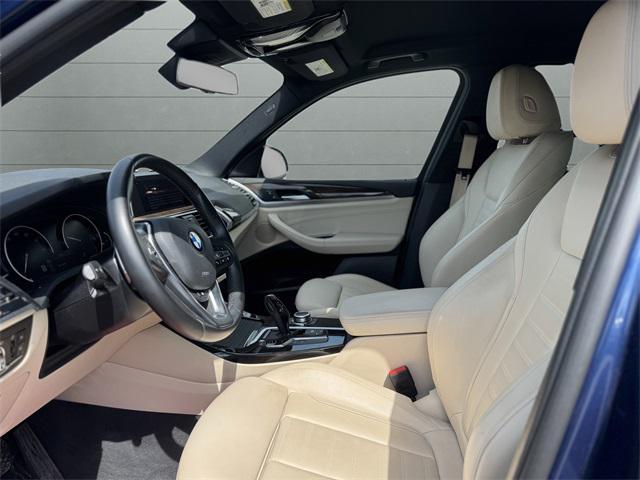 used 2021 BMW X3 car, priced at $26,424