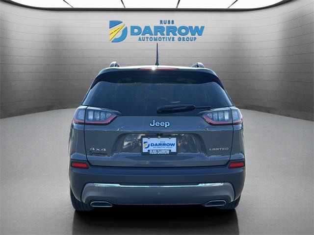 used 2022 Jeep Cherokee car, priced at $25,087