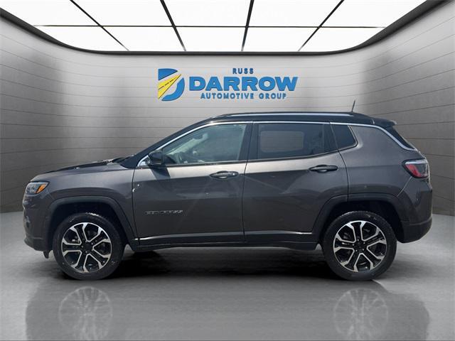 used 2022 Jeep Compass car, priced at $23,051