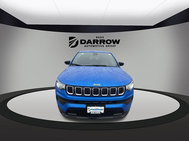 used 2023 Jeep Compass car, priced at $22,100