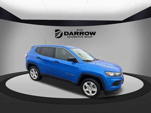 used 2023 Jeep Compass car, priced at $22,100