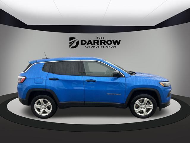 used 2023 Jeep Compass car, priced at $22,100