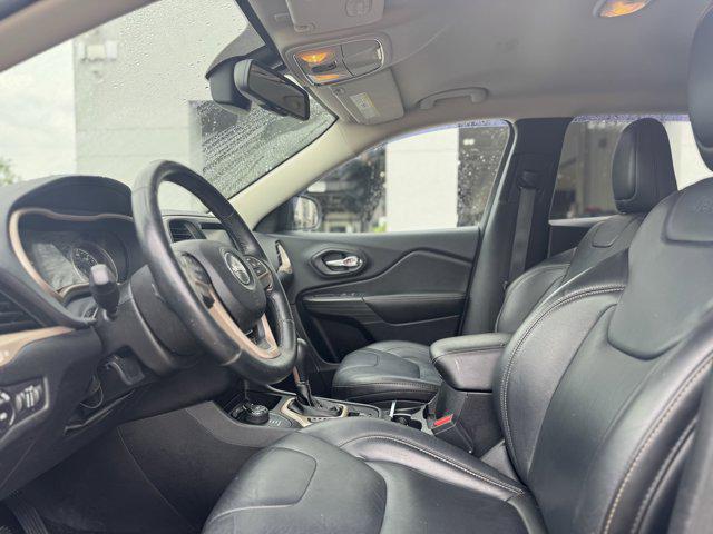 used 2017 Jeep Cherokee car, priced at $13,900