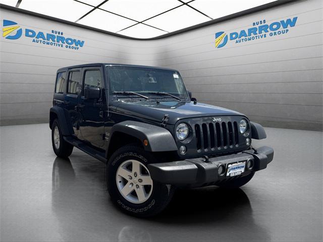 used 2017 Jeep Wrangler Unlimited car, priced at $18,499