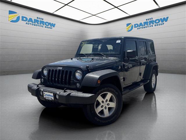 used 2017 Jeep Wrangler Unlimited car, priced at $18,499