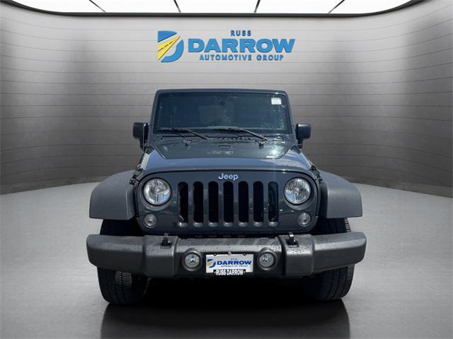 used 2017 Jeep Wrangler Unlimited car, priced at $18,499