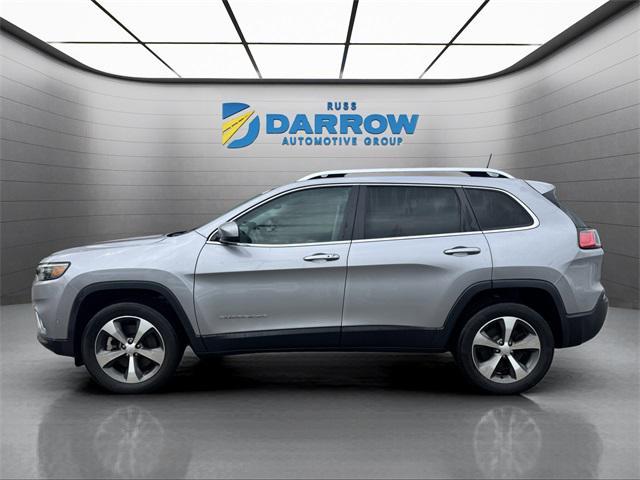 used 2021 Jeep Cherokee car, priced at $22,999