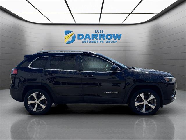 used 2021 Jeep Cherokee car, priced at $22,499