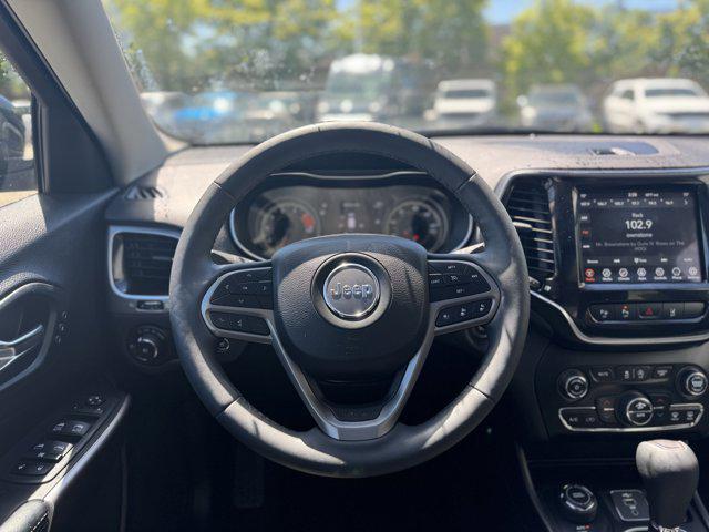 used 2021 Jeep Cherokee car, priced at $23,800