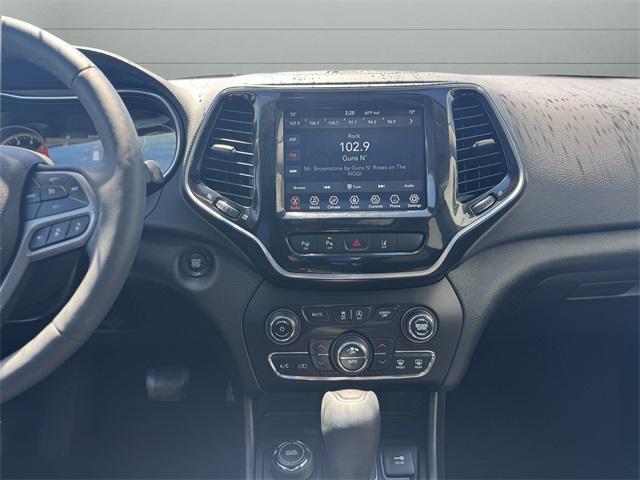 used 2021 Jeep Cherokee car, priced at $22,499