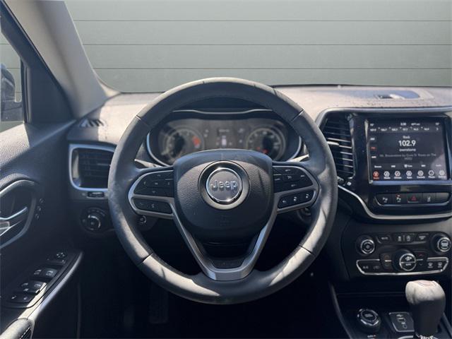 used 2021 Jeep Cherokee car, priced at $22,499