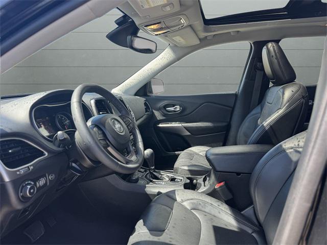 used 2021 Jeep Cherokee car, priced at $22,499
