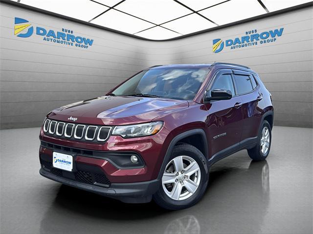 used 2022 Jeep Compass car, priced at $18,523