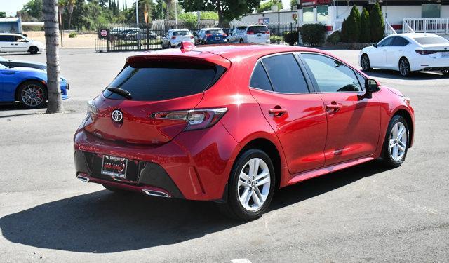 used 2021 Toyota Corolla Hatchback car, priced at $19,500