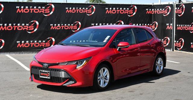 used 2021 Toyota Corolla Hatchback car, priced at $19,500