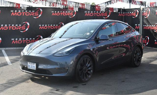 used 2021 Tesla Model Y car, priced at $29,879