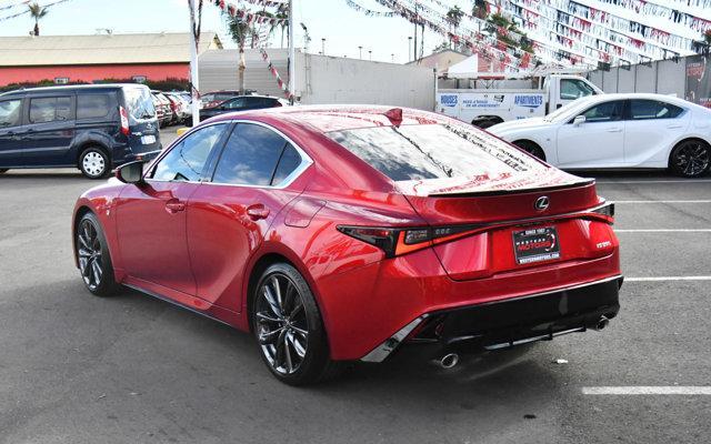 used 2023 Lexus IS 350 car, priced at $45,262