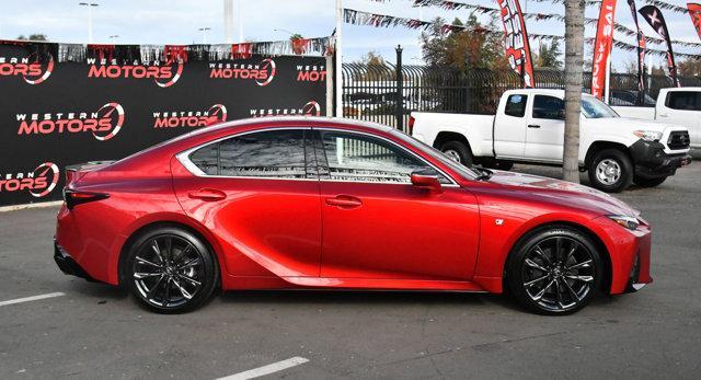 used 2023 Lexus IS 350 car, priced at $45,262