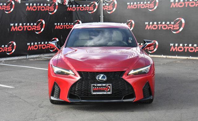 used 2023 Lexus IS 350 car, priced at $45,262