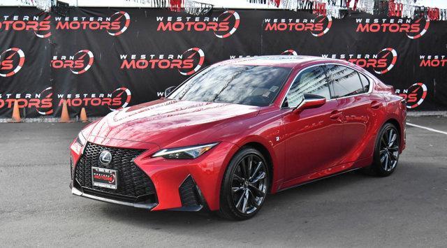 used 2023 Lexus IS 350 car, priced at $45,262