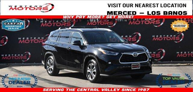 used 2021 Toyota Highlander car, priced at $29,989