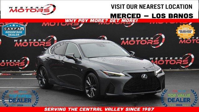 used 2023 Lexus IS 350 car, priced at $42,388