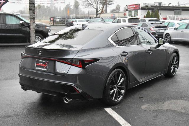 used 2023 Lexus IS 350 car, priced at $42,388